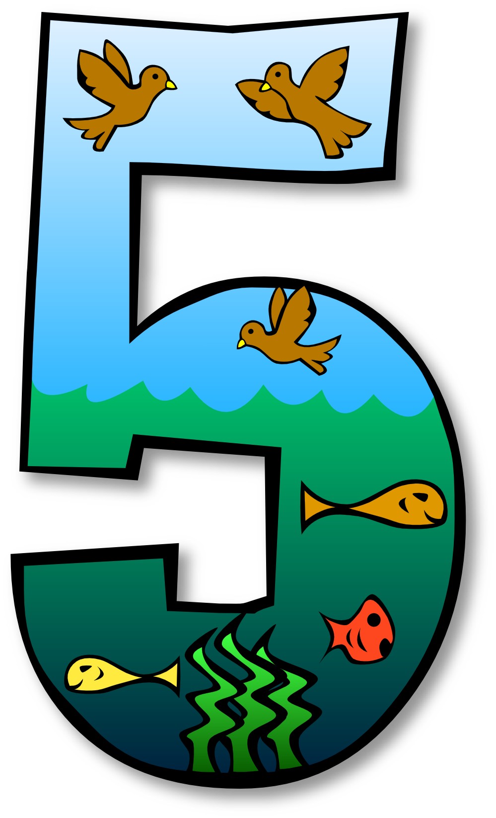 Free numbers clipart free craft project clipart 5 - dbclipart.com