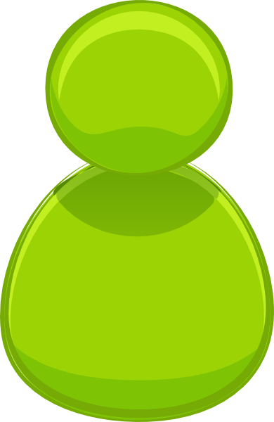Computer User clip art Free Vector