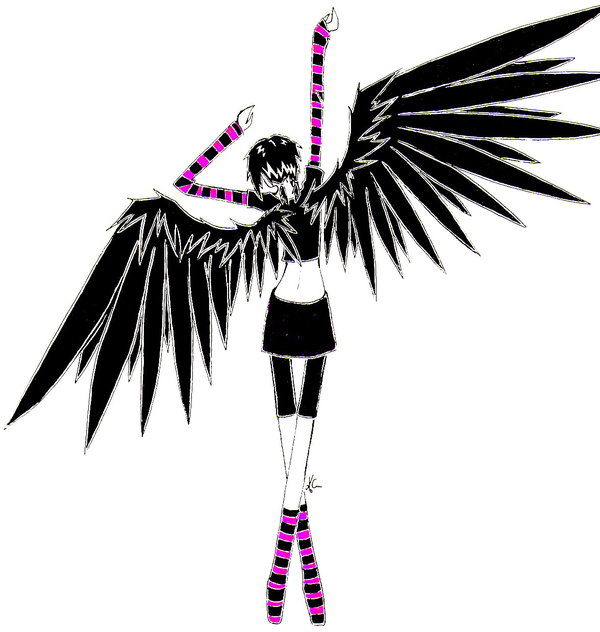 Emo Angel Boy vr. 2.0. by Skissored on DeviantArt