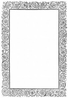 Awsome Backgrounds & Wallpapers » Victorian Floral Border