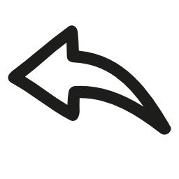 Back hand drawn arrow outline vector icon | Free Arrows icons