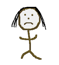 Sad Stick Figure - ClipArt Best