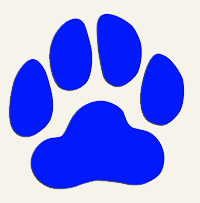 Blues Clues Paw Print