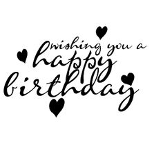 Happy Birthday Text