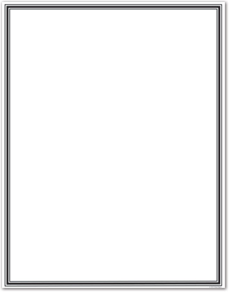 Engraved Border Stationery Stationery Letterhead, 31913
