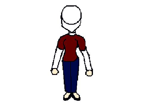 basic female body outline! on Scratch