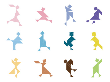 Interaktive Kids: Tangram