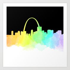 Skyline art, Art prints and Antiques