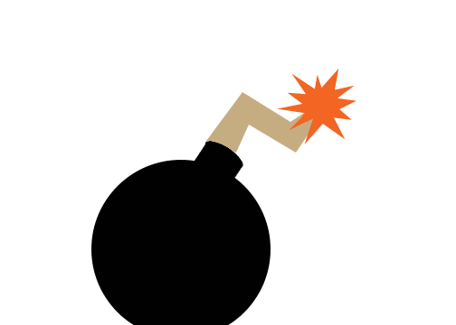 Animated gifs : Bombs, shells, explosions