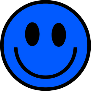 Smiley Face Babies T-Shirt - Blue Babies T-Shirt & Hoodies