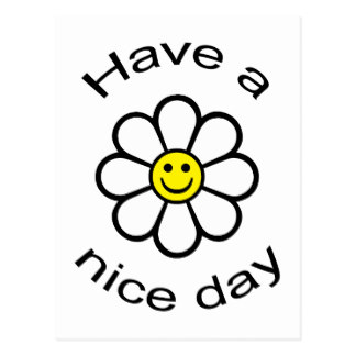 Smiley Daisy Cards | Zazzle
