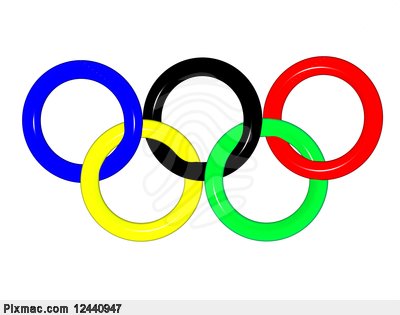 Olympic logo clipart