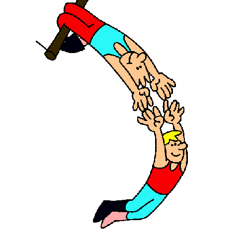 Dibujo de Trapecistas pintado por Juanicicoguaa en Dibujos.net el ...