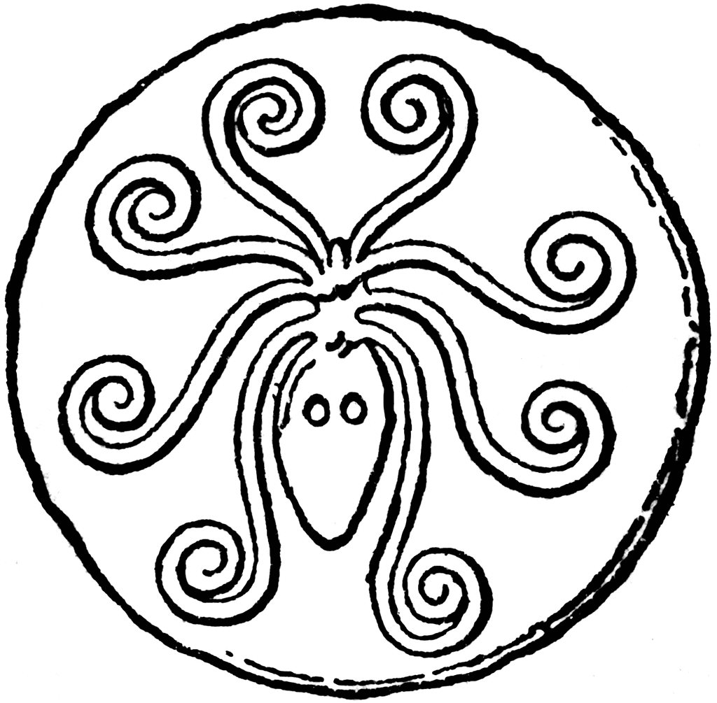 Cuttlefish Pendant | ClipArt ETC