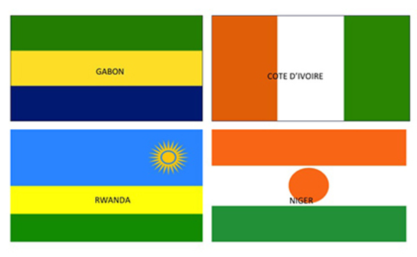 Флаг сине зелено желтый какой. Флаг оранжевый белый зеленый. Оранжевый желтый зеленый флаг. Оранжево зеленый флаг. Флаг страны оранжевый белый зеленый.
