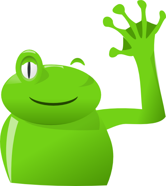 Animated goodbye clipart