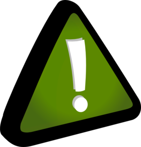 Attention New Green Clip Art - vector clip art online ...