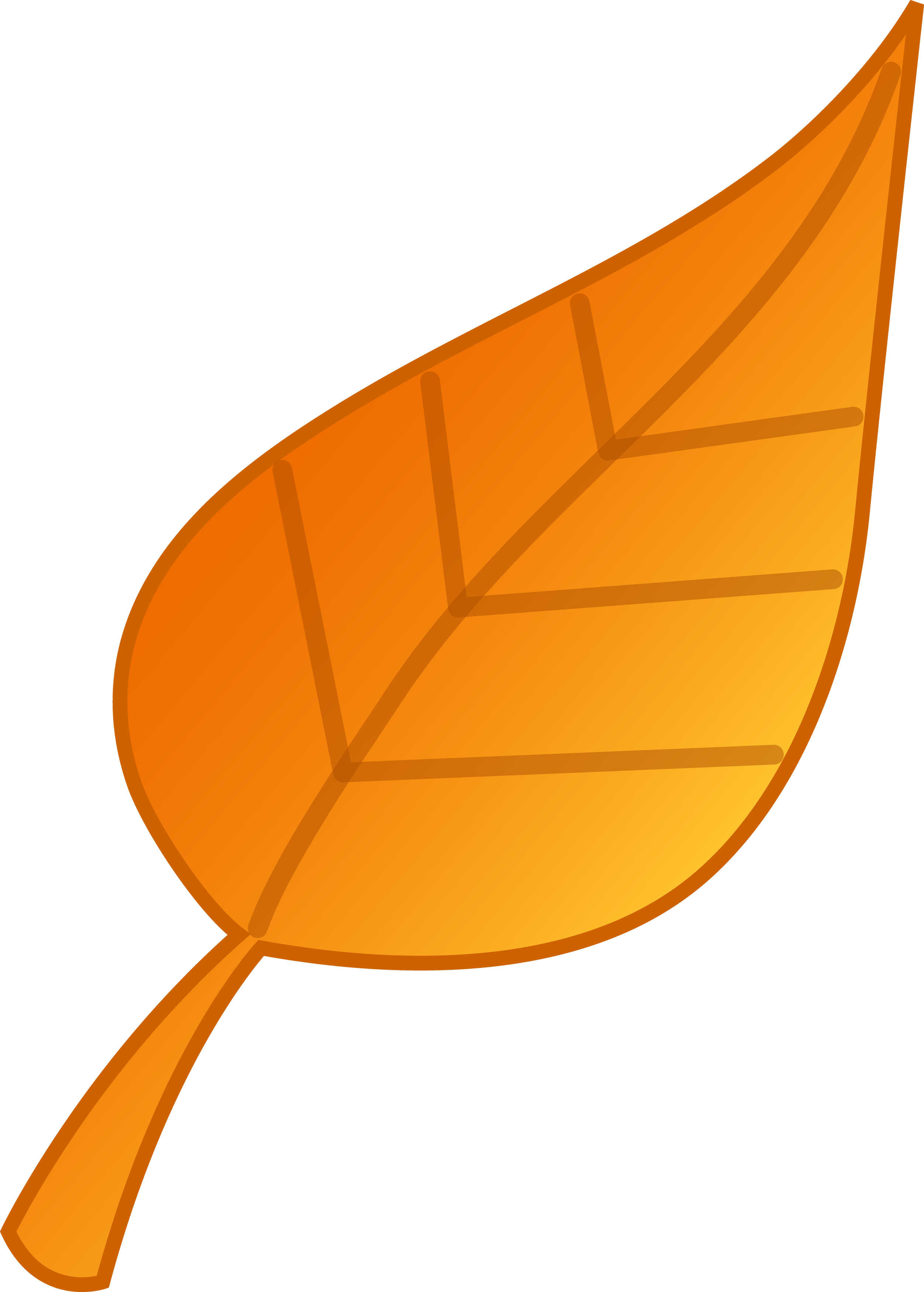Cartoon Leaf Clip Art