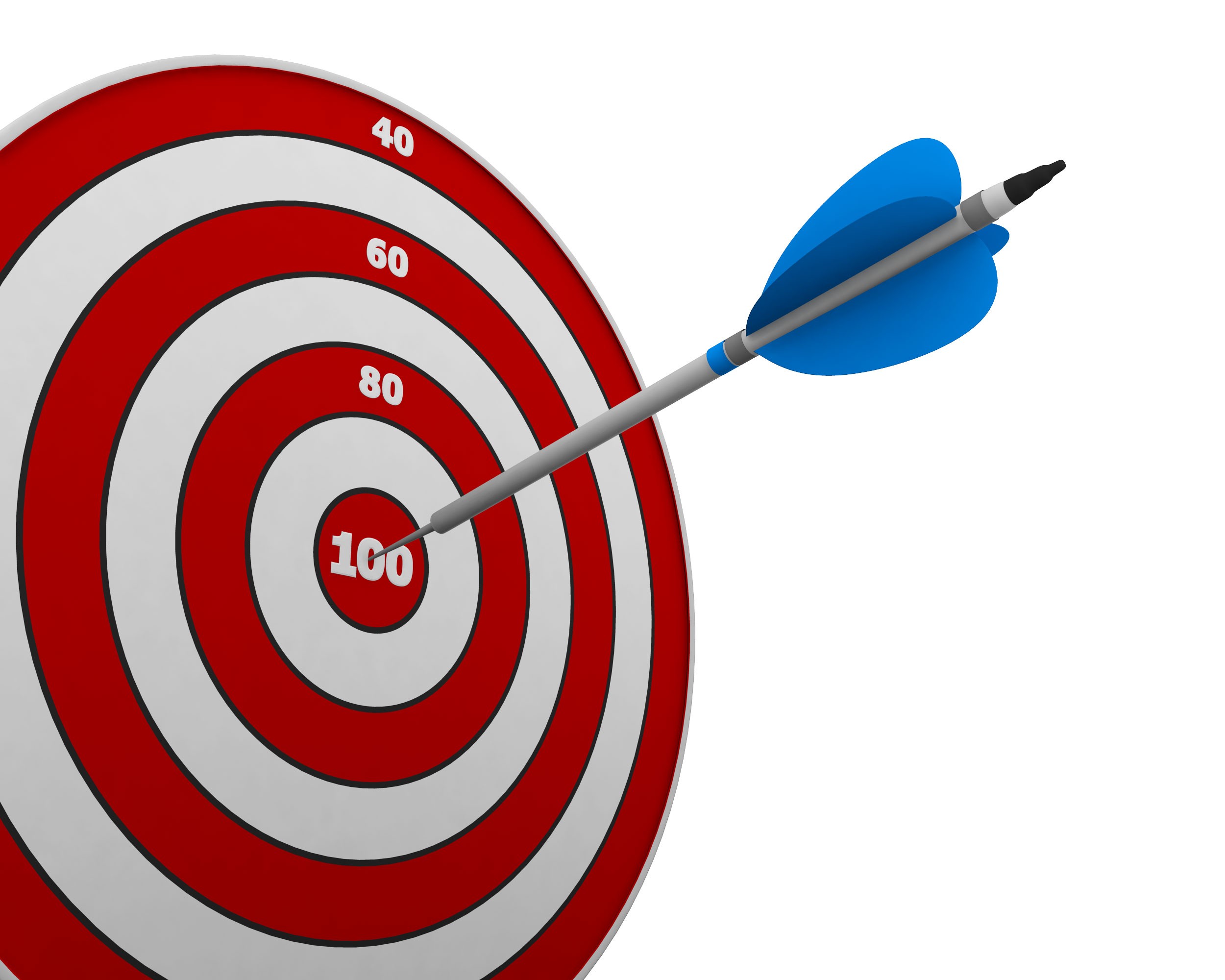 dartboard' powerpoint templates ppt slides images graphics and themes