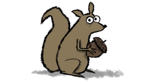See that squirrel drawing? - Free Clipart Images