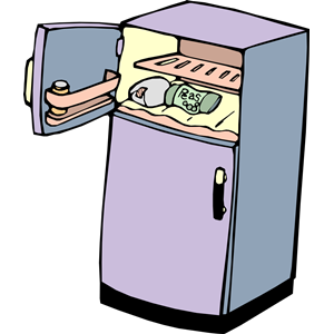 Fridge Clip Art Open Fridge