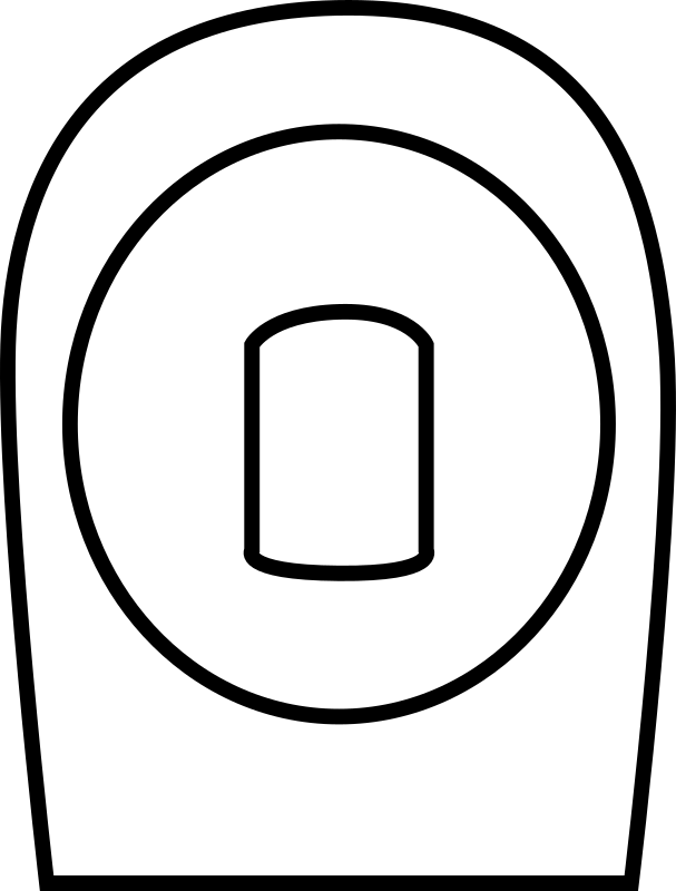 Clipart - Bathroom components - toilet