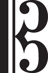 C Clef Symbol :: SYMBOLS :: Decals :: Custom Lettering and Decals ...