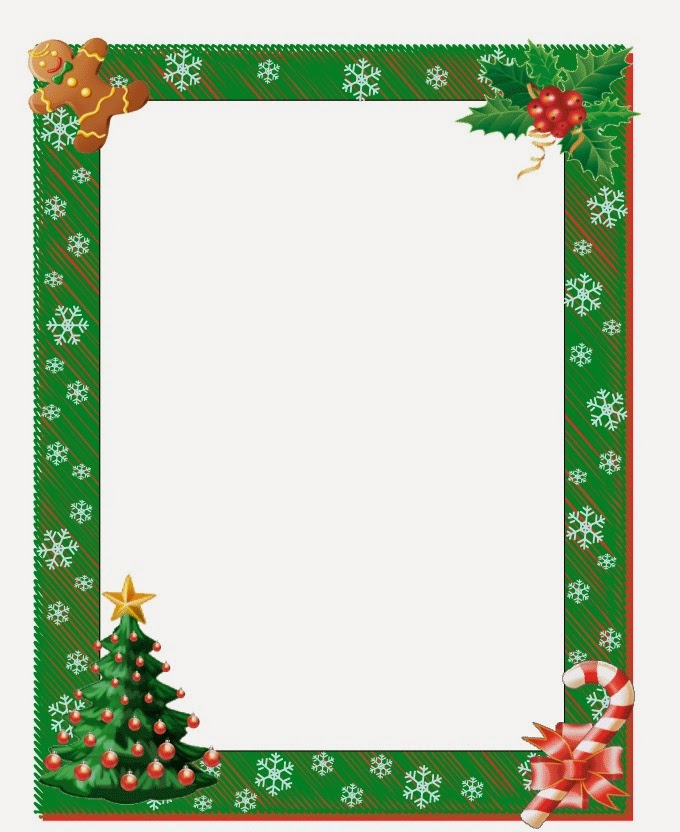 Christmas clipart borders for word 2013