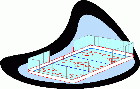 Hockey Rink Clipart