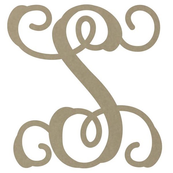 Wooden Monogram Letters 12in | Baton Rouge, LA | Party Time