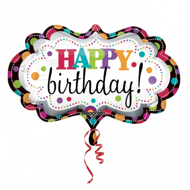 Happy birthday balloon clipart