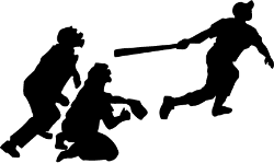 Gallery For > Home Run Hitter Clipart