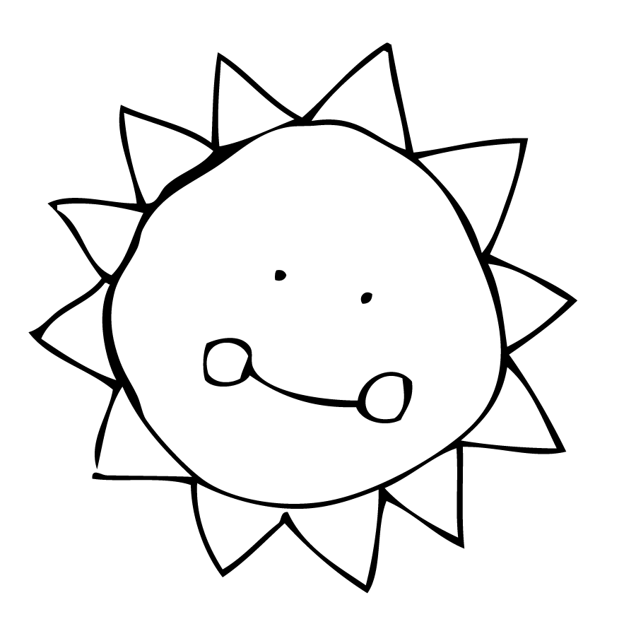 Sun Drawing Image - ClipArt Best