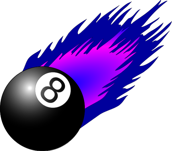 Billiards 8 Ball Clipart