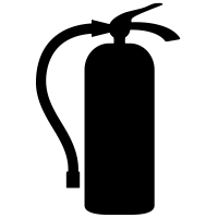 Fire-extinguisher icons