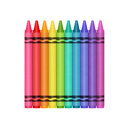 Silhouette Of Crayons Clip Art, Vector Images & Illustrations