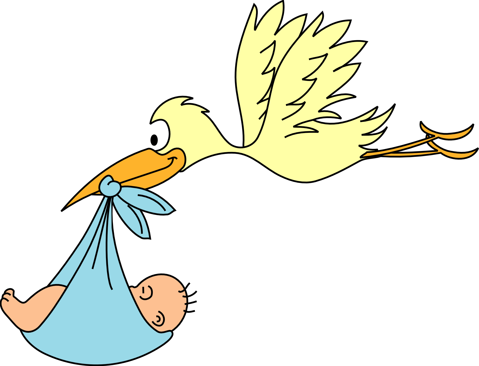 Newborn Boy Clipart