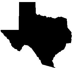 State Of Texas Silhouette - ClipArt Best