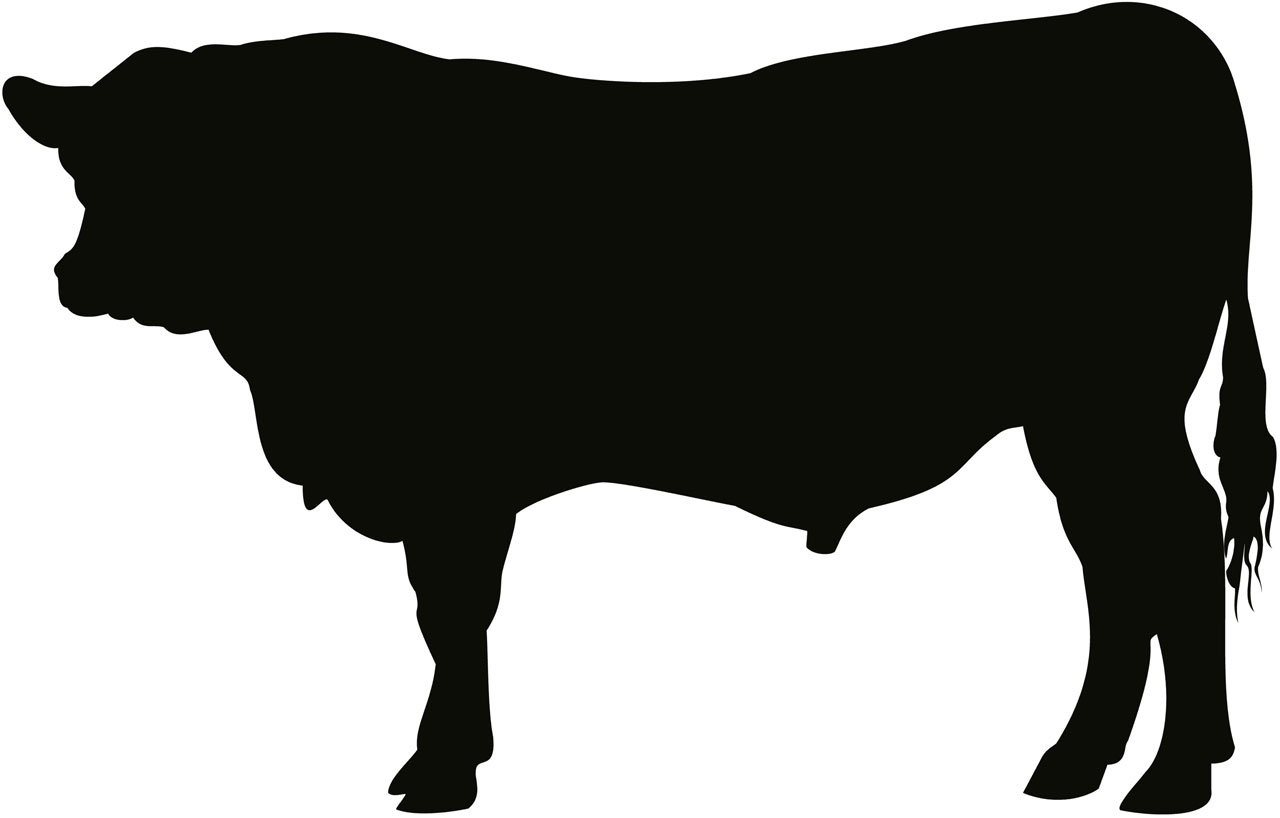 Cattle Silhouette Clipart