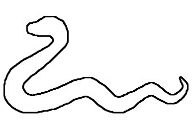 Best Photos of Snake Cut Out Template - Preschool Snake Craft ...