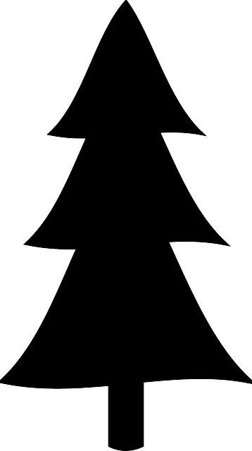 Pine Tree Silhouette | Tree Tattoos ...