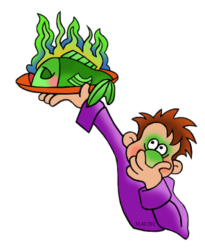 Free Five Senses Clip Art by Phillip Martin