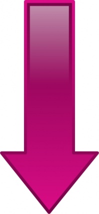 Arrow-down-purple clip art - Download free Shape vectors