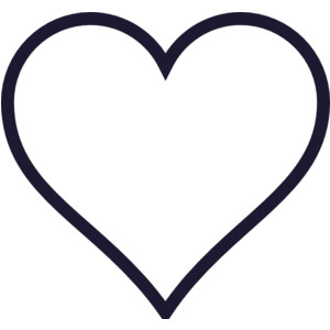Heart outlines clip art - ClipartFox