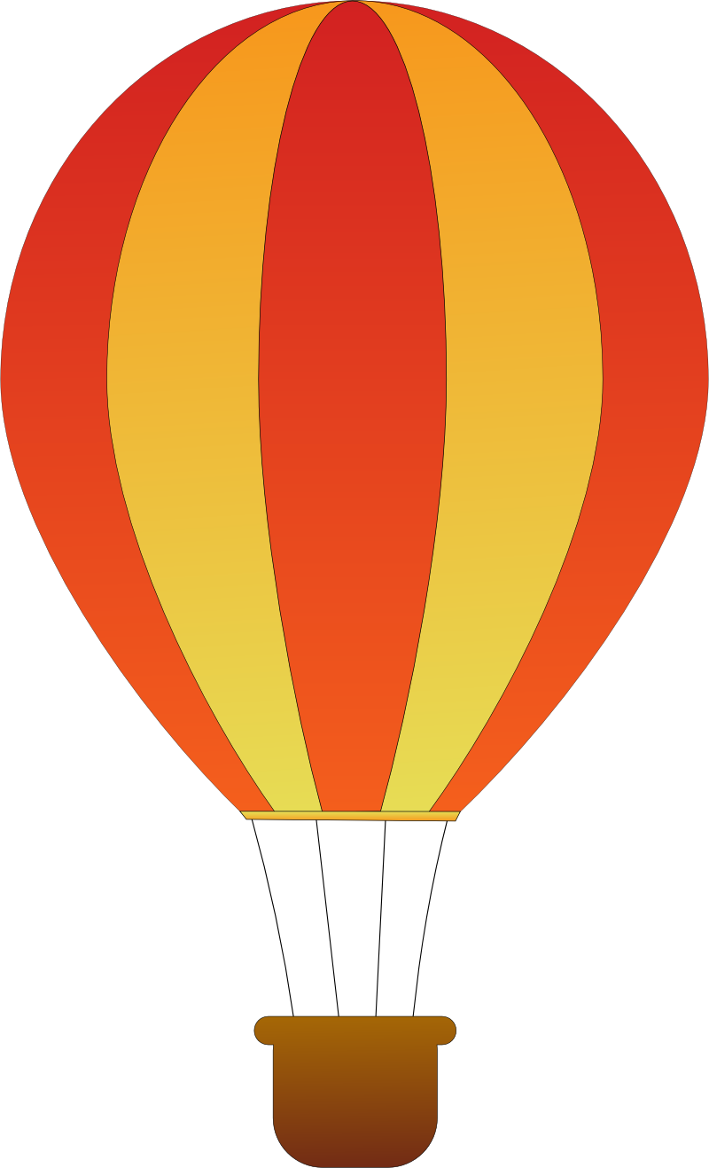 Hot Air Balloon Clip Art Png - Free Clipart Images