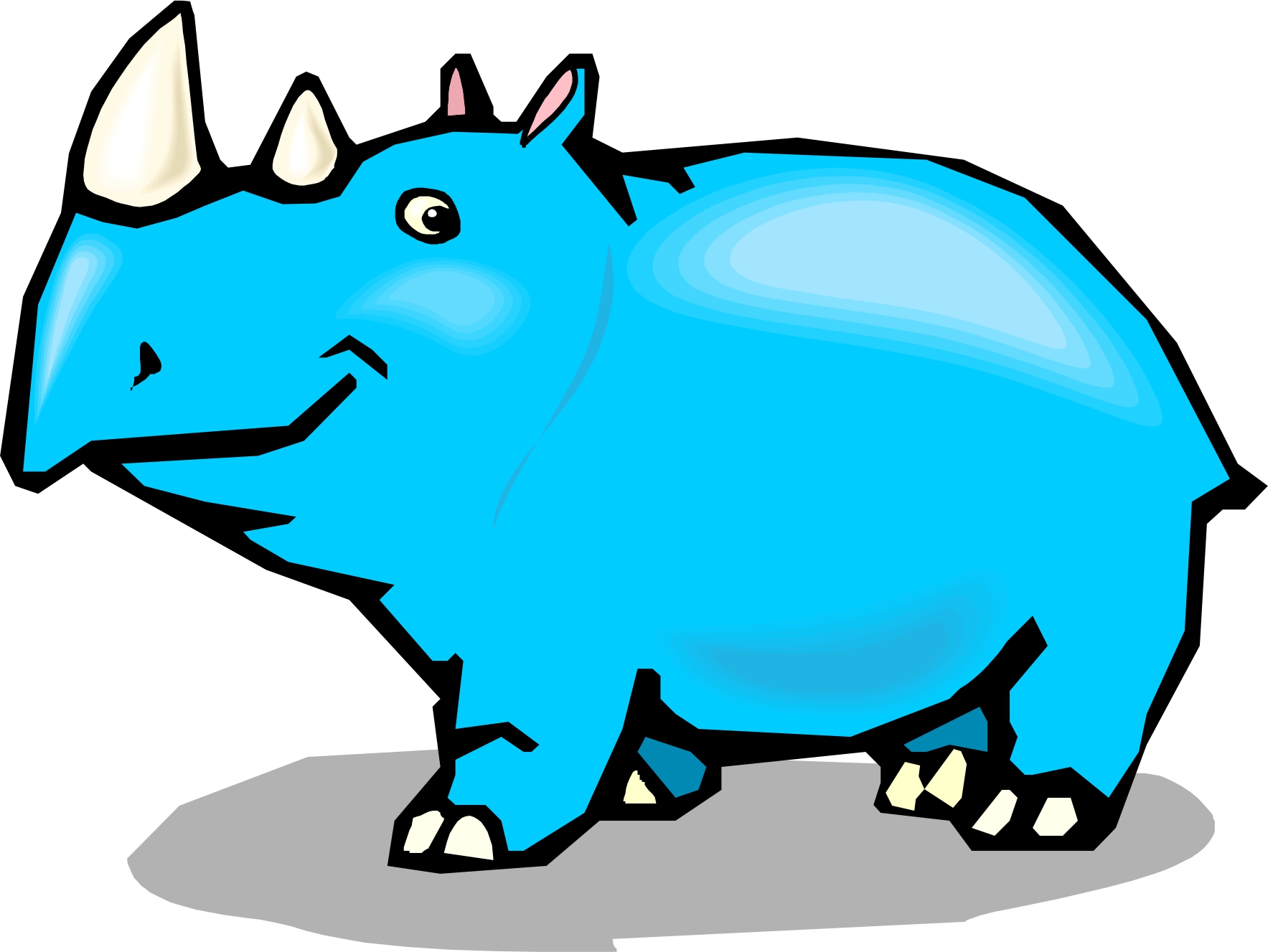 Rhino Clipart | Free Download Clip Art | Free Clip Art | on ...