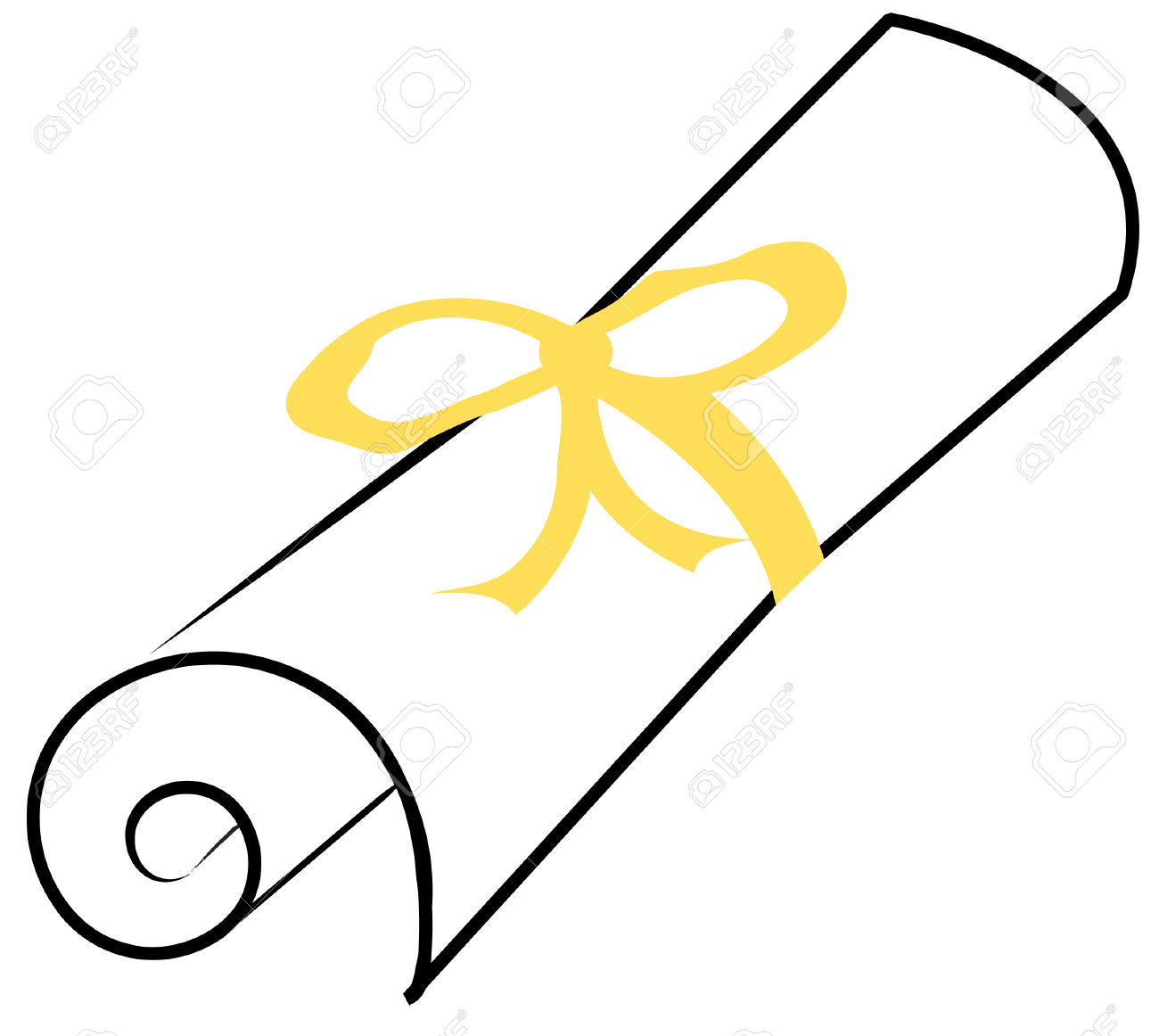 Diploma pictures clip art