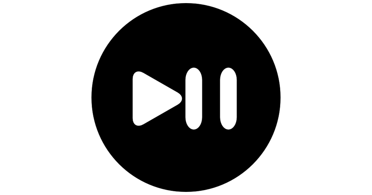 Pause play button - Free controls icons