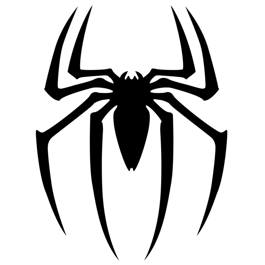 Spiderman logo clipart