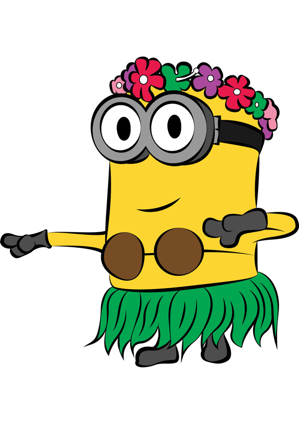 Clipart of a minion